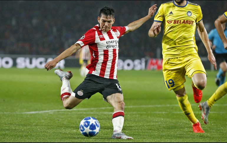 El equipo presentó una oferta al PSV y ofreció al jugador un contrato por valor de cinco MDD millones por año. AFP / ARCHIVO