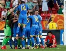 El combinado se sobrepuso a un gol tempranero y volteó el resultado con doblete de Vladyslav Supriaha ('34, '53). Heorhii Tsitaishvili certificó al '89 el primer título de la categoría para su país. AP / D. Vojinovic