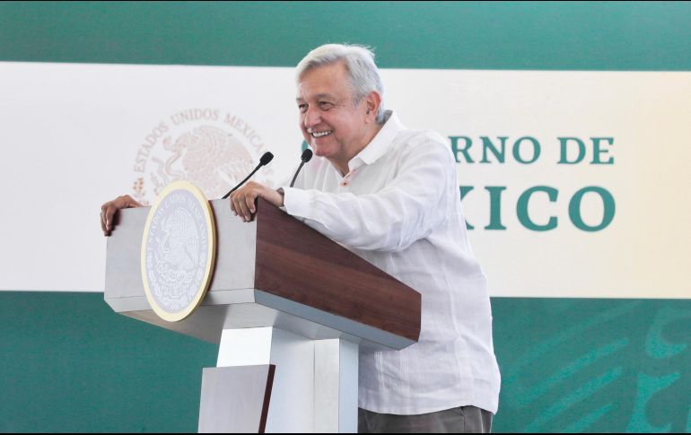 López Obrador estuvo en Chihuahua para la entrega de Programas Integrales para el Bienestar en Ciudad Camargo. NTX / Presidencia