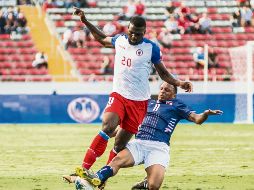 Haití es de las mejores selecciones caribeñas y no cedió ante un combinado debutante. AFP