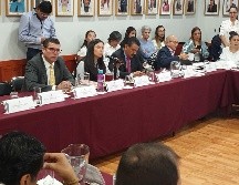 En la reunión entre representantes de organizaciones civiles, diputados, líderes empresariales e integrantes del Comité Coordinador anticorrupción; se presentaron las primeras propuestas de modificaciones formuladas.  EL INFORMADOR/ R. Rivas