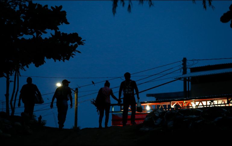 Durante operativos realizados el fin de semana fueron rescatados 785 migrantes en Veracruz. AP/R. Blackwell