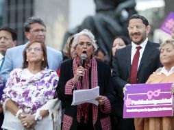 La titular de Segob asegura que se debe dotar al Estado de un sustento legal que pueda acabar con el crimen desde sus fuentes de financiamiento, así como castigar a los corruptos. SUN / D. Sánchez