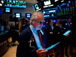 El NYSE Composite se ubica en 12 mil 909.27 unidades. AFP / ARCHIVO
