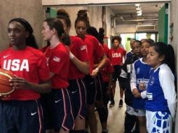 Las estadounidenses se enfrentarán a México mañana miércoles. ESPECIAL/INTERNET