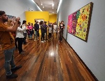 Resaltan que en esta exhibición lo que más se apreciará son cuadros de estambre. EL INFORMADOR/E. Esparza