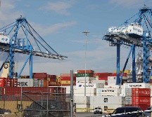 Agentes hallaron la droga dentro de un gran barco en la terminal marina Packer,. AFP/D. Reuter