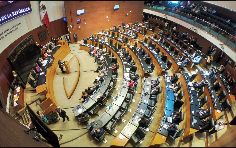 En este periodo extraordinario, senadores deberán desahogar nueve temas y un paquete de nombramientos. EFE/M. Hartz