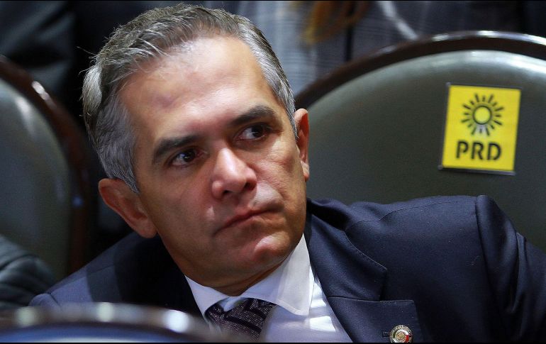 Miguel Ángel Mancera dijo que la revocación de mandato debe aplicarse a los tres años de Gobierno y sin coincidir con las elecciones intermedias. NOTIMEX/Archivo