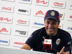 Tomás Boy considera a Oribe Peralta una pieza clave para el Apertura 2019. EL INFORMADOR / A. Navarro