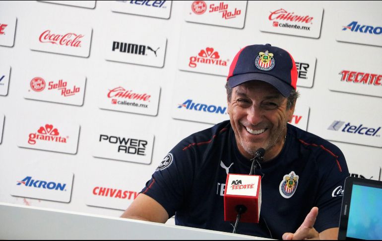 Tomás Boy considera a Oribe Peralta una pieza clave para el Apertura 2019. EL INFORMADOR / A. Navarro