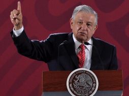 López Obrador acepta la propuesta de la oposición para que se acuerde otra fecha para la consulta ciudadana para la revocación del mandato, siempre y cuando no haya un gasto adicional. NTX / A. Guzmán