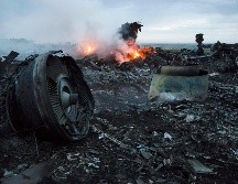 El derribo del avión de Malaysia Airlines en el este de Ucrania en 2014 provocó la muerte de 298 personas. AP/ARCHIVO