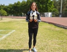 ''Me llena de emoción y responsabilidad, porque representaré muchas cosas importantes: a la Universidad de Guadalajara, a Jalisco y a México'', dice la atleta. EL INFORMADOR / ARCHIVO