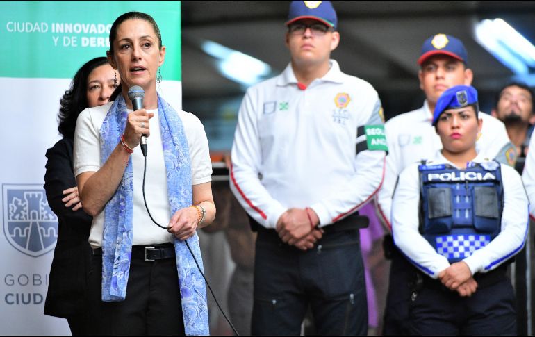 Shainbaum (i) reiteró que no habrá impunidad en este caso. SUN/H. García