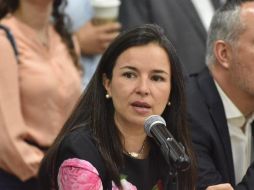 La diputada dijo que, para iniciar los trabajos, está dispuesta a aceptar las seis plazas que ya le autorizó la Comisión de Administración. Cortesía
