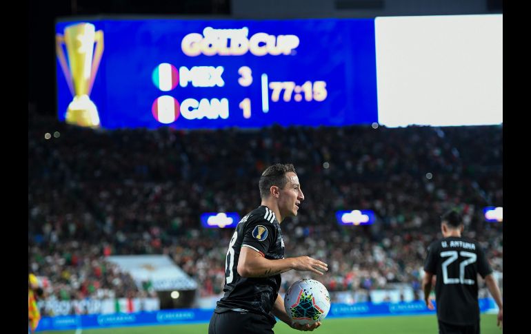 Con el doblete, Guardado no solo selló la victoria mexicana, sino que igualó la marca de Zague como máximo anotador tricolor en Copa Oro con 12 dianas. AFP / R. Beck