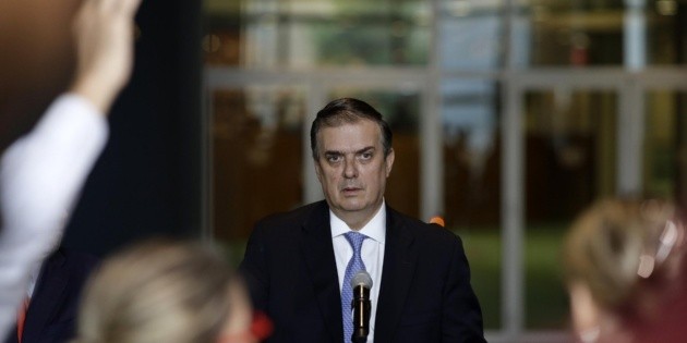 Ebrard pide apoyo a ONU para frenar la migraci&oacute;n