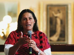 La senadora de Morena declaró durante una conferencia en la UNAM que las becas del Fonca deberían desaparecer. NOTIMEX