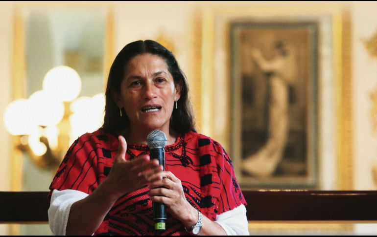 La senadora de Morena declaró durante una conferencia en la UNAM que las becas del Fonca deberían desaparecer. NOTIMEX