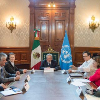 López Obrador se reúne con Henrietta Fore, directora ejecutiva de Unicef