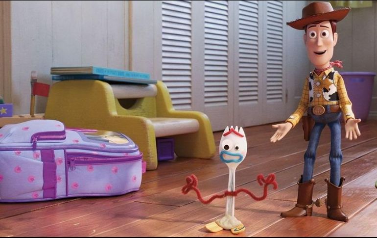 Un nuevo personaje llamado Forky protagoniza junto a Woody la cuarta edición de Toy Story. DISNEY / PIXAR