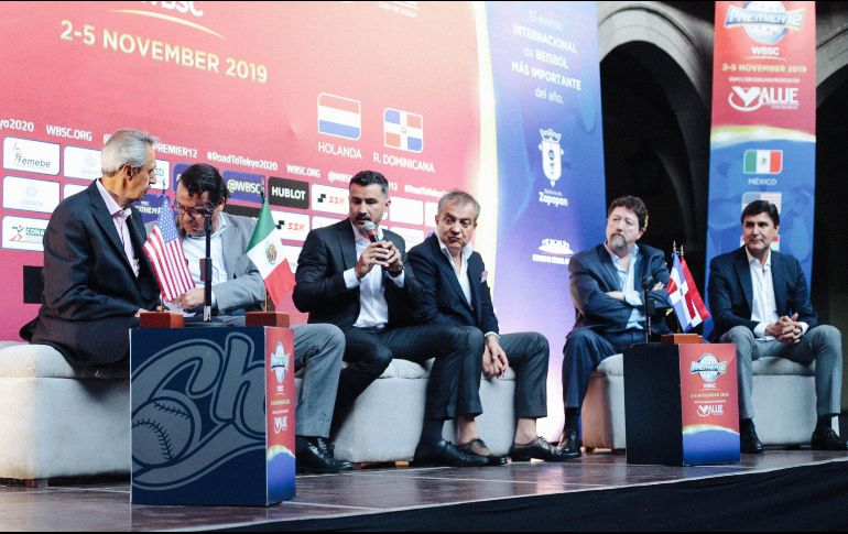 Ayer se dieron a conocer los pormenores del torneo Premier 12, en el que participarán las selecciones de México, Estados Unidos, República Dominicana y Holanda. EL INFORMADOR/G. Gallo