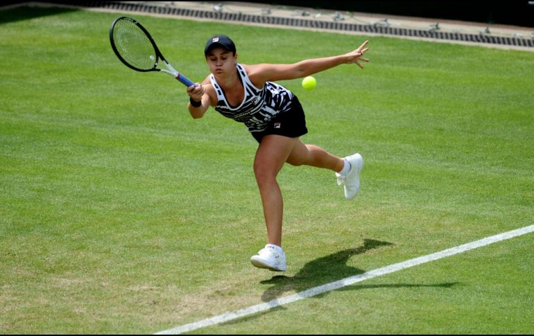 La rival de Barty en semifinales será la checa Barbora Strycova, que venció a su compatriota Kristyna Pliskova. AP / Z. Goodwin