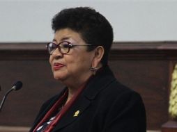 La procuradora Ernestina Godoy refiere que continúan analizando las imágenes de las cámaras, las cuales no les han arrojado mayor información. NTX / ARCHIVO