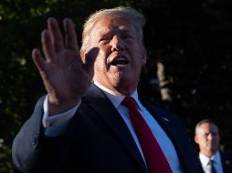 Trump arremetió contra la revista New York, que dio a conocer este viernes un extracto de la declaración de E. Jean Carroll. AFP/S. Loeb