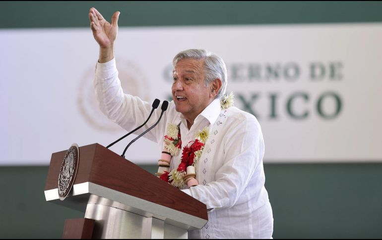 López Obrador mencionó que el gobierno no tiene por qué financiar campañas políticas. NTX / Presidencia mexicana