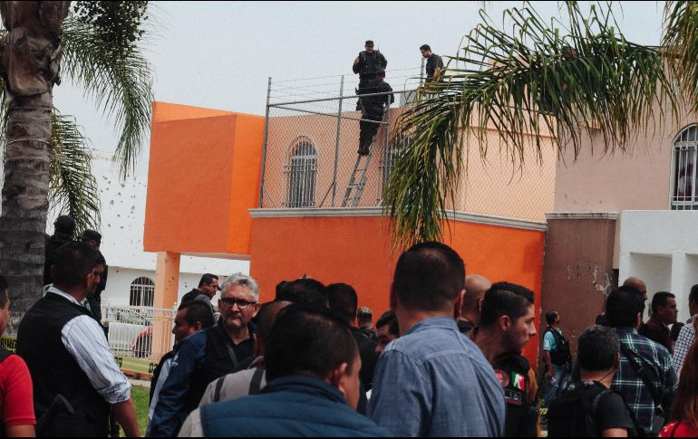 Mencionaron que el homicidio del agente fue un acto de cobardía pues los agresores lo tomaron por sorpresa cuando se hallaba desarmado. EL INFORMADOR / G. Gallo