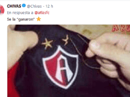 El Clásico Tapatío ya tuvo su primera versión virtual. TWITTER/@atlasfc