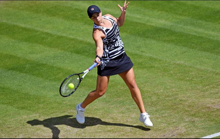 Ante Barbora Strycova, la número dos del mundo de 23 años cosechó su undécima victoria consecutiva. AFP / P. Ellis