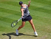 Ante Barbora Strycova, la número dos del mundo de 23 años cosechó su undécima victoria consecutiva. AFP / P. Ellis