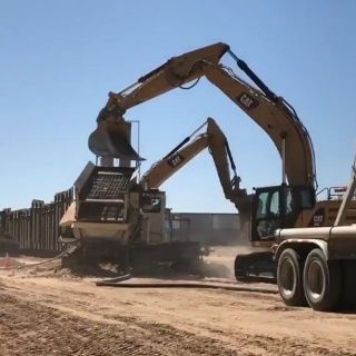 Trump publica video sobre construcción del muro fronterizo