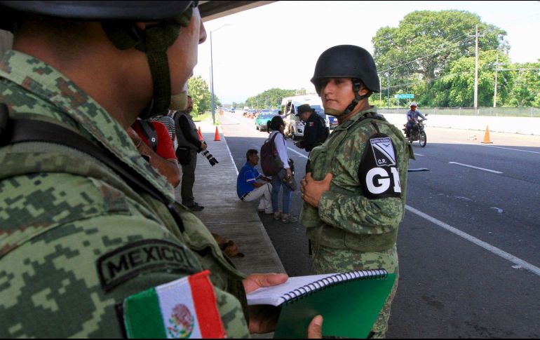 Durazo aseguró que la Guardia Nacional no llegará a Sonora para sustituir a la Policía Municipal y estatal. NTX/ARCHIVO