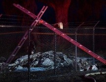 Una mala maniobra hizo que la aeronave chocara con unos árboles. AP / B. Asato