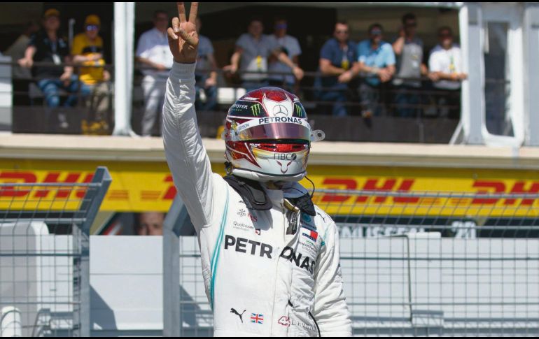 Hamilton sigue sin oponentes en esta campaña. EFE