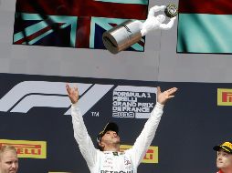 Hamilton ha emprendido una racha de éxitos en su búsqueda por un sexto campeonato mundial de la Fórmula Uno. AP / C. Paris