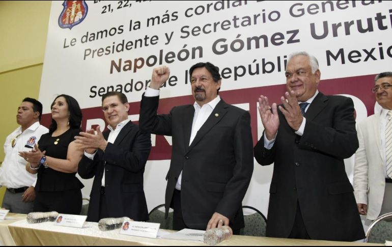Gómez Urrutia informó que hasta el momento la CIT tiene agrupados a unos 200 sindicatos, 20 federaciones y dos confederaciones. TWITTER/NapoleonGomezUr
