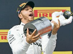 Lewis Hamilton se encamina a un sexto campeonato mundial, pues después de ocho fechas tiene una ventaja de 36 puntos sobre Valtteri Bottas. AFP / G. Julien