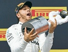 Lewis Hamilton se encamina a un sexto campeonato mundial, pues después de ocho fechas tiene una ventaja de 36 puntos sobre Valtteri Bottas. AFP / G. Julien