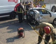 Los recién casados perdieron la vida la mañana de este domingo, cuando se dirigían con la maquillista para que los preparara para la celebración de su boda. ESPECIAL