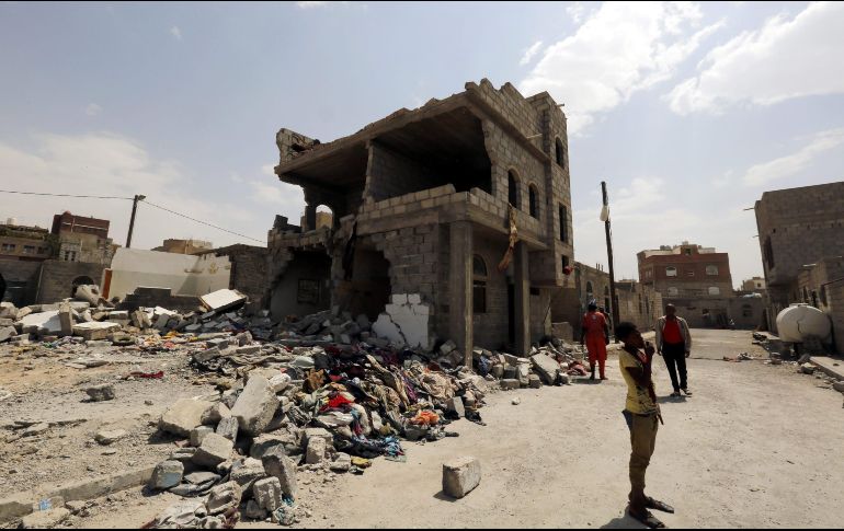 El conflicto en Yemen comenzó con la toma en 2014 de la capital, Saná, por parte de los hutíes, apoyados por Irán, que expulsaron al gobierno reconocido internacionalmente. EFE / ARCHIVO