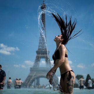Europa sufre ola de calor con temperaturas récords