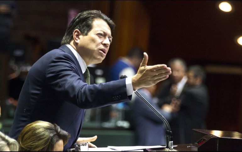 Mario Delgado Carrillo sostuvo que no se ha dejado de lado el tema de la inseguridad por dar prioridad a los asuntos migratorios. EL INFORMADOR / ARCHIVO