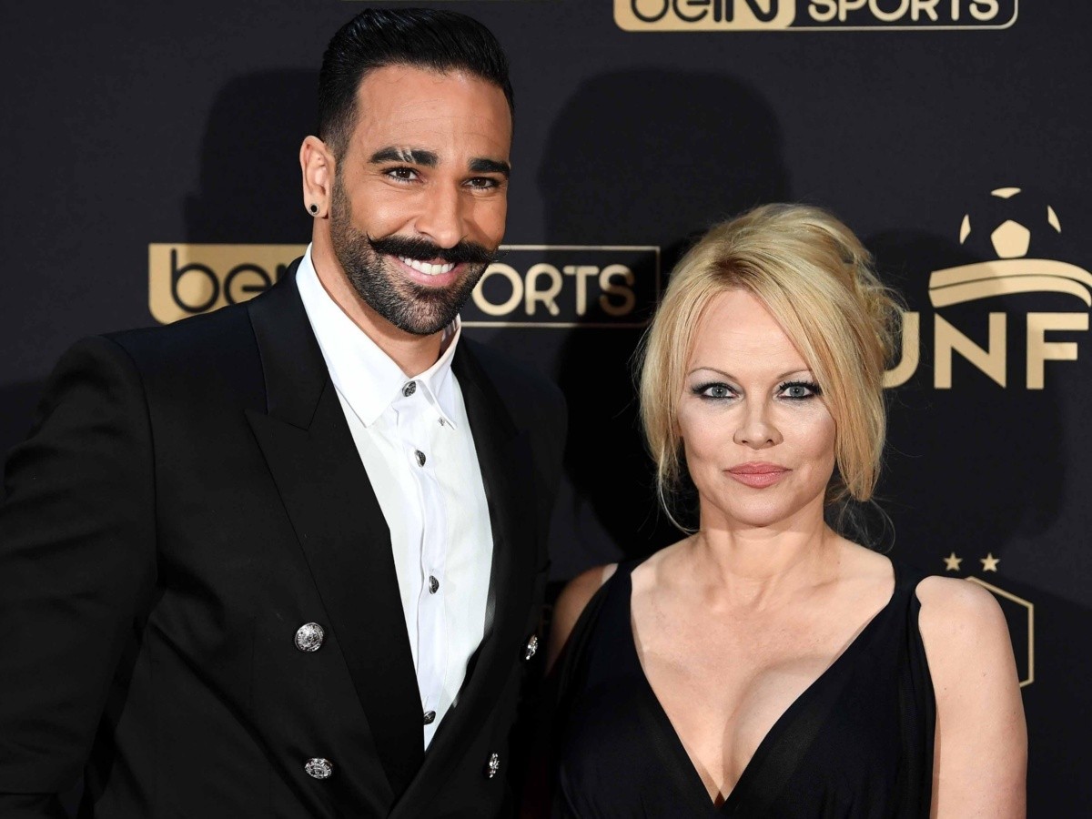  Pamela Anderson rompe con Adil Rami por infidelidad