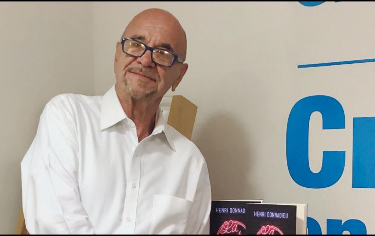 Henri Donnadieu presenta su biografía: “La noche soy yo”. CORTESÍA