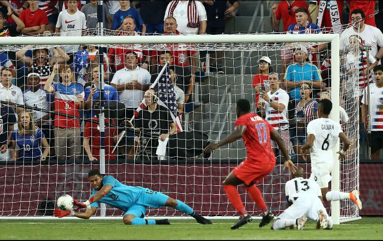 Un solitario gol de Jozy Altidore de chilena a la salida de un córner en el minuto 66 le dio los tres puntos a EU. AFP / J. Squire
